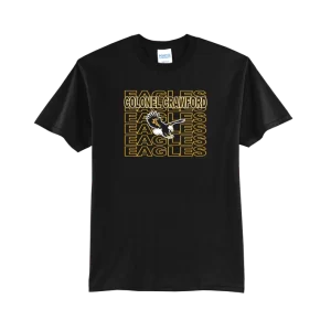 Colonel Crawford Eagles Tshirt Design 13