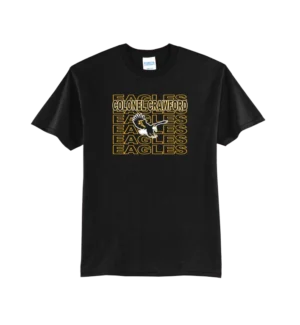 Colonel Crawford Eagles Tshirt Design 312