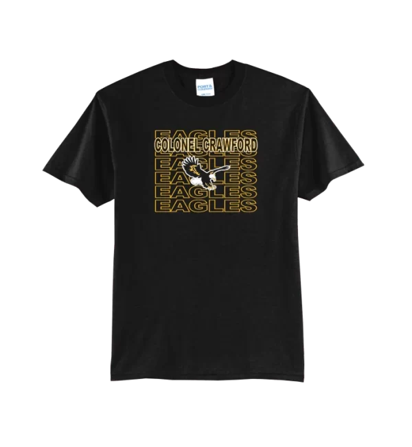 Colonel Crawford Eagles Tshirt Design 13