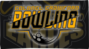 Colonel Crawford Bowling Microfiber Velour Towel