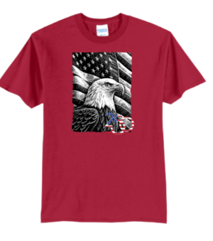 Black and White Eagle