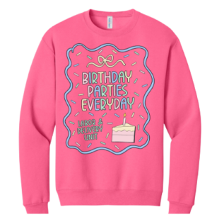 Labor and Delivery Pink Crewneck
