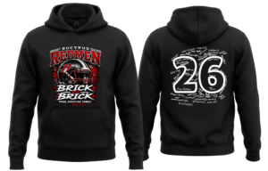 2026 Bucyrus Football Signature Hoodie