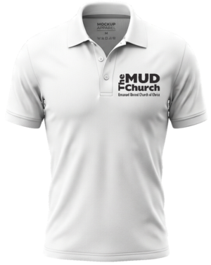 White Polo with Embroidery