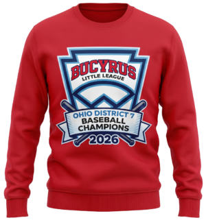 Bucyrus Little League Championship Youth Crewneck