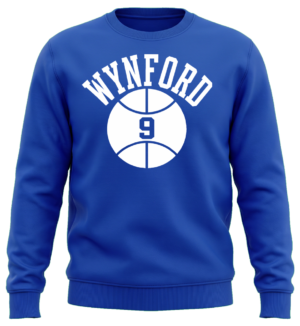 Wynford BB Crewneck with Jersey Number
