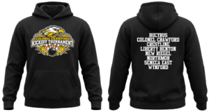 CC Bowling Black Tourney Hoodie