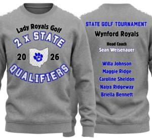 Wynford Golf 2x State Crewneck